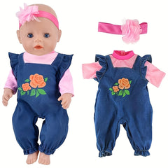 4 Sets Doll Outfits Fit For 43 18 45 72 Cm Girl Doll