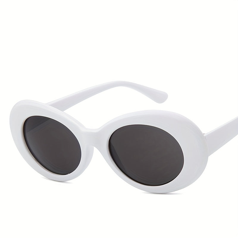 Round Sunglasses For Women Men Hiphop Block Glasses UV400
