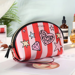 Lip Print Coin Purse Travel Storage Bag