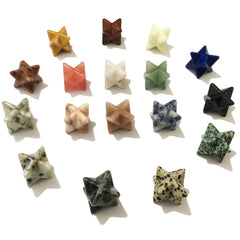 Mercaba Hexagram Polished Crystal Gemstone for Healing