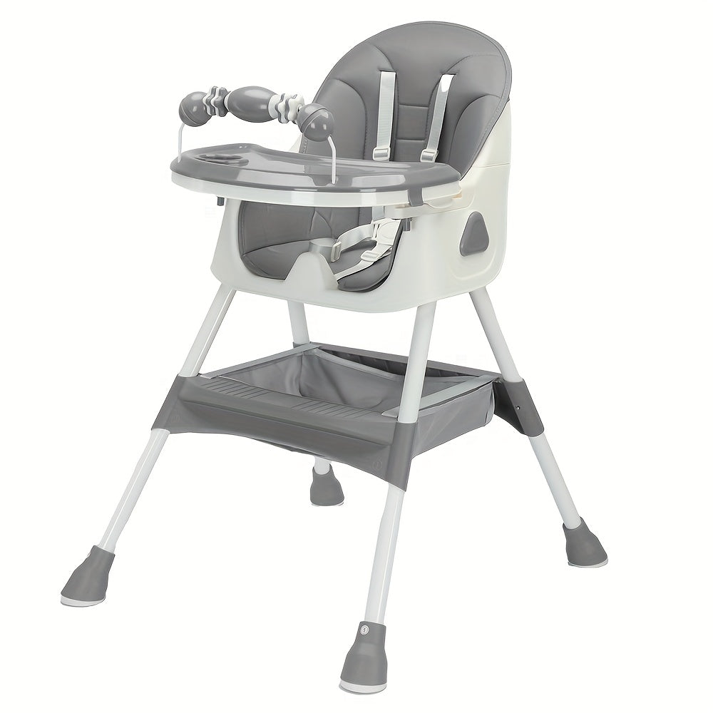 Adjustable Children High Chair & Table For Toddler