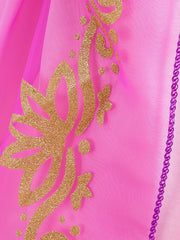 Princess Dress with Crown Necklace & Ring