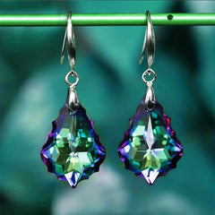 Droplet Rhinestone Earrings Men's Casual Jewelry Gift