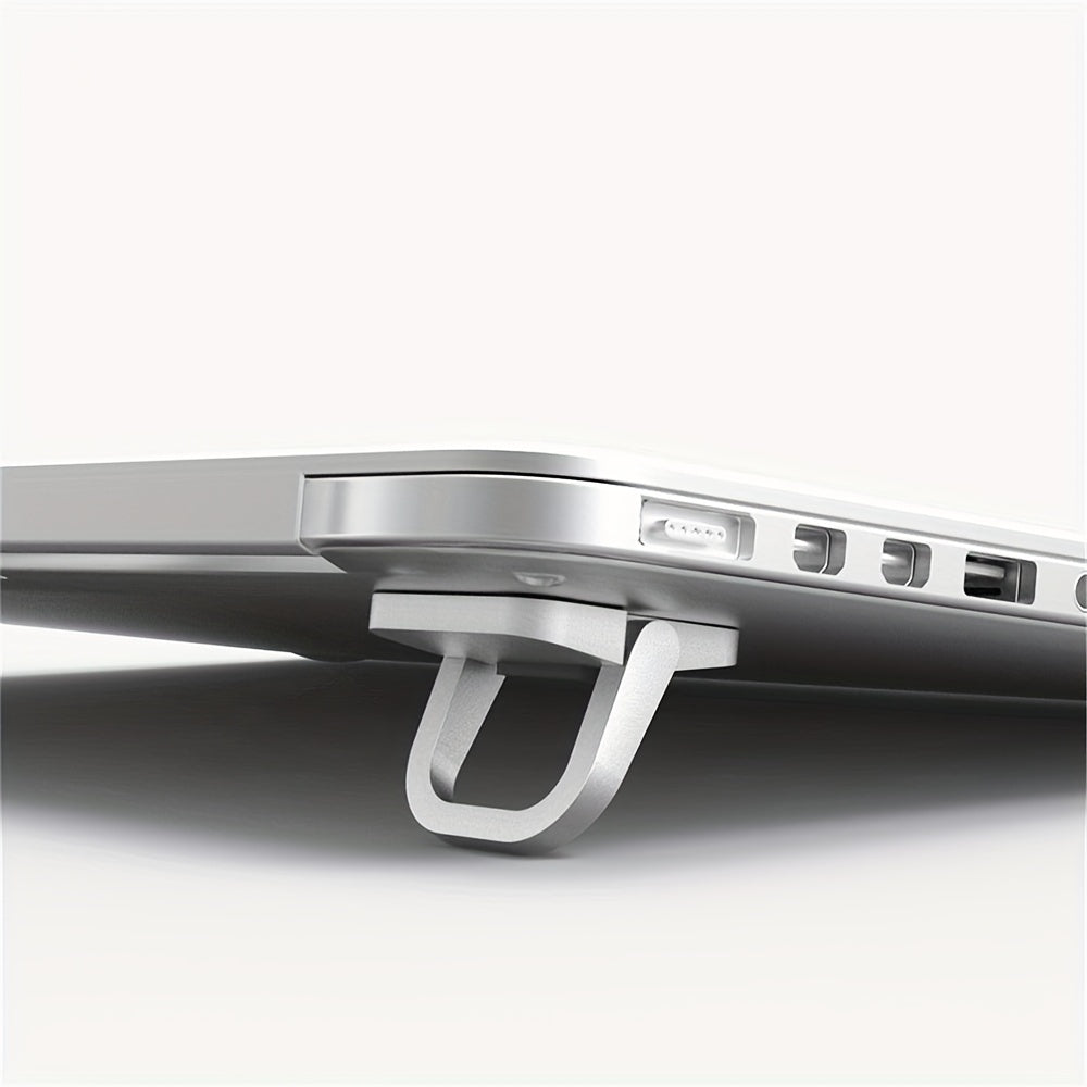 2pcs Laptop Stand Keyboard Riser Portable Aluminum Mini