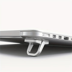 2pcs Laptop Stand Keyboard Riser Portable Aluminum Mini