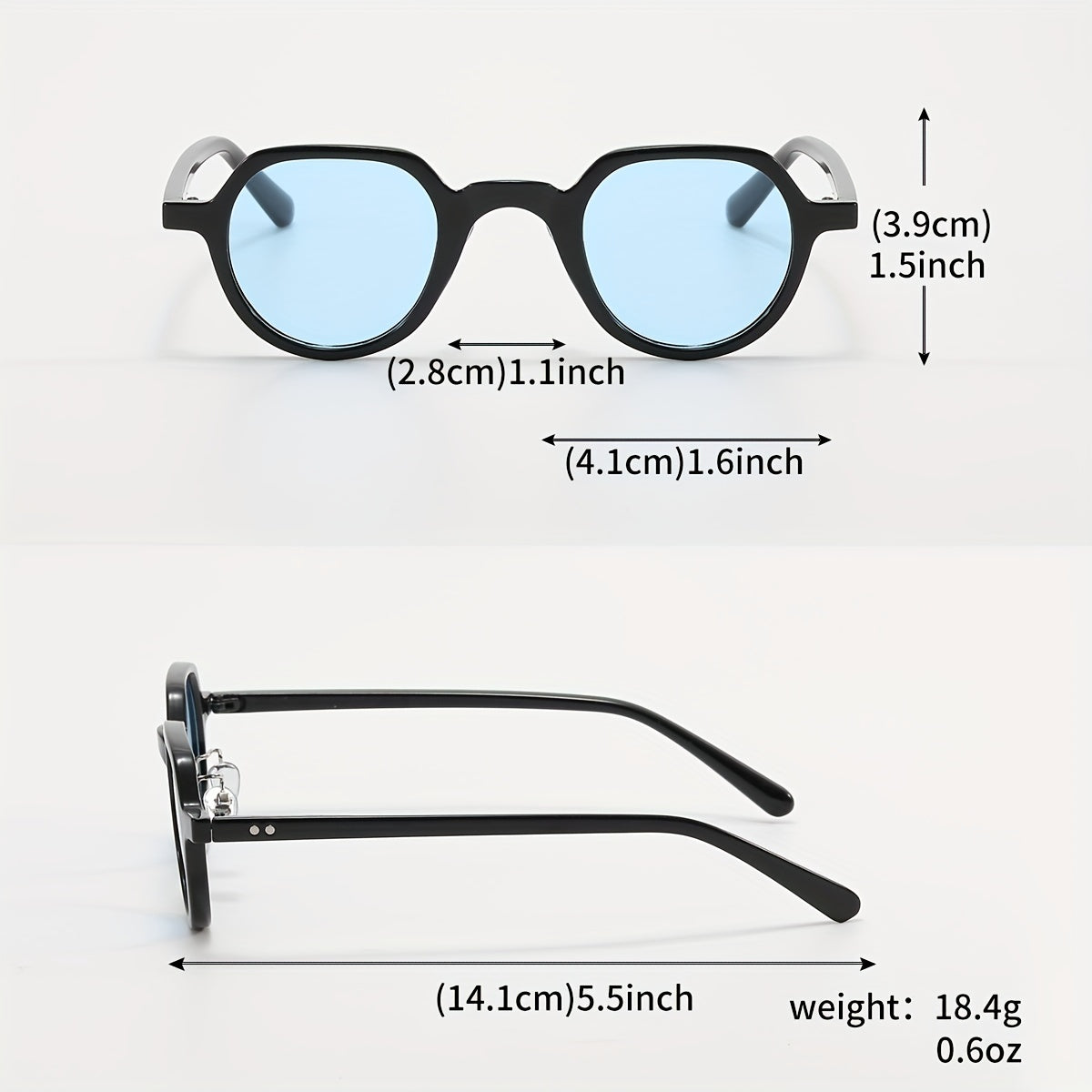 Y2K Candy Sunglasses Round Anti Glare Glasses UV400