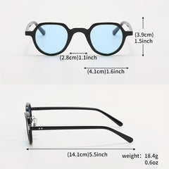 Y2K Candy Sunglasses Round Anti Glare Glasses UV400
