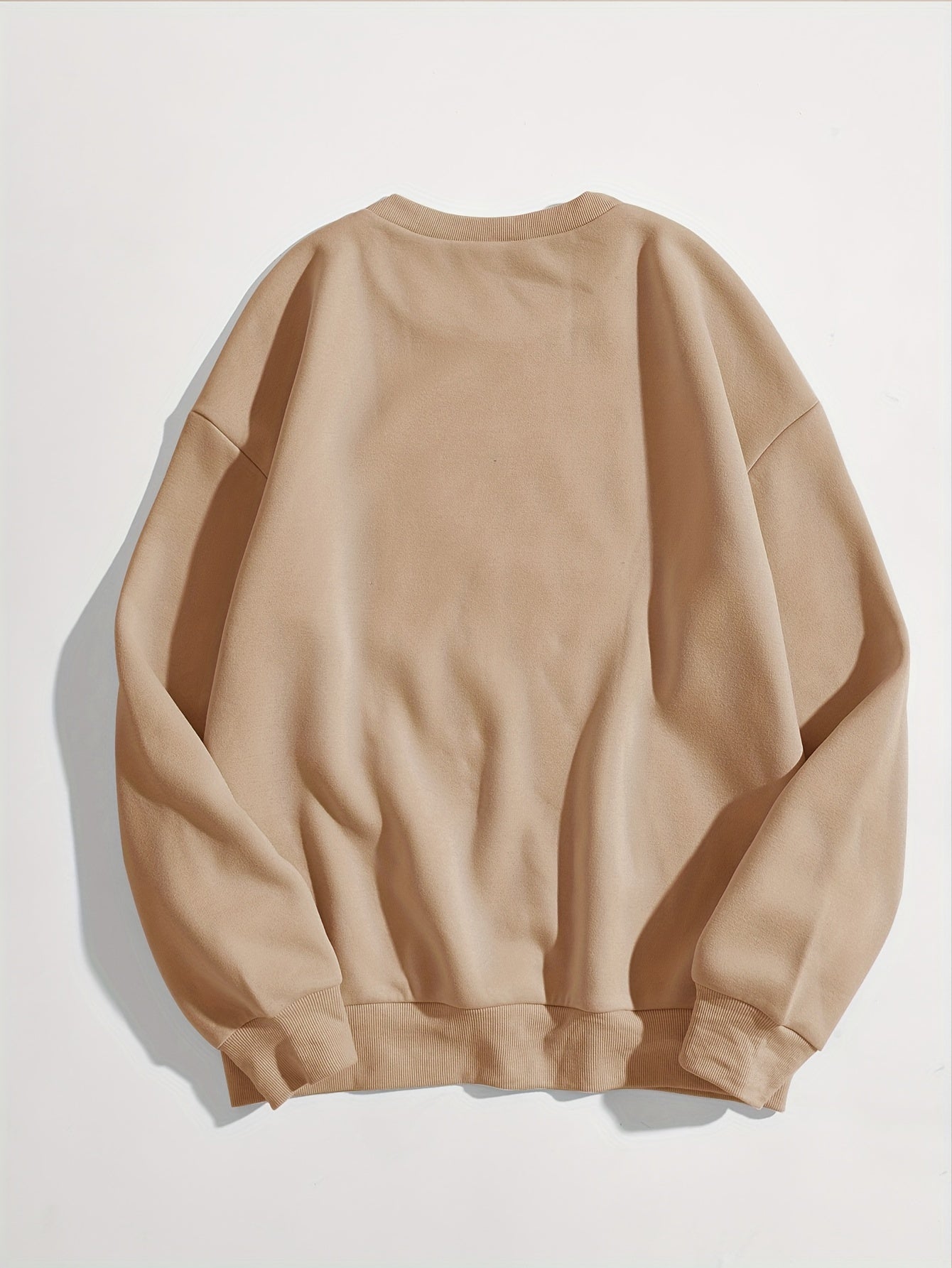 Graphic Print Crew Neck Sweatshirt for Women