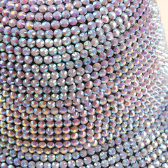 Rhinestone Sparkling Bucket Hat Silvery Hip Hop Sun Hat