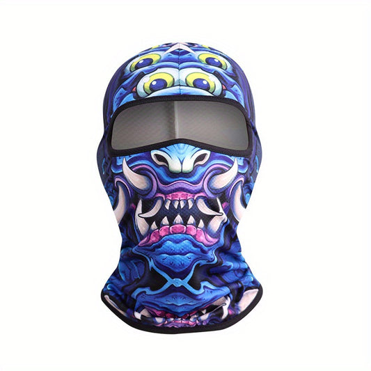 Quick Drying Skull Mask Balaclava Hat For Cycling Men