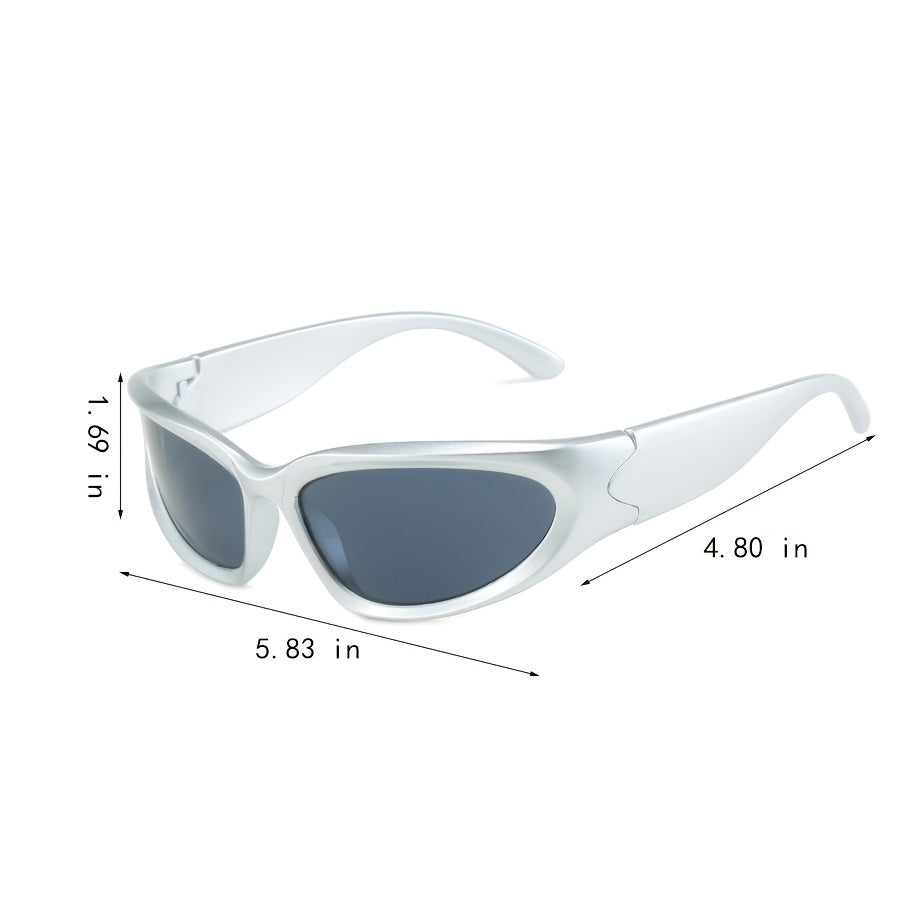 Steampunk Polarized Sunglasses Candy Y2K