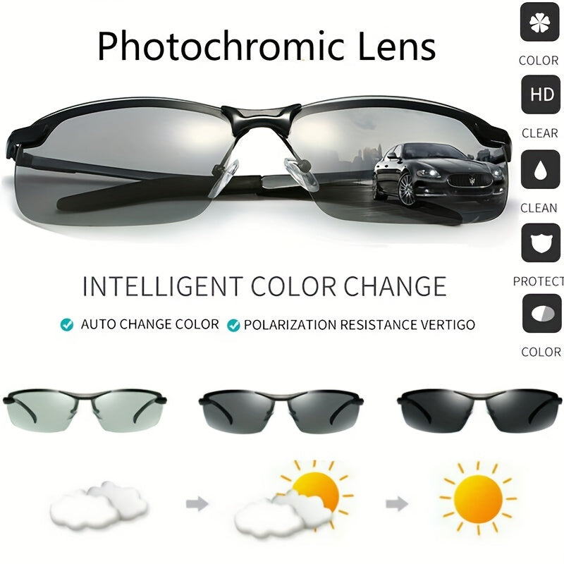 Men's Night Driving Sunglasses for Cycling Travel