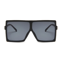 Vintage Women's Oversized Square Sunglasses Sun Protection Lenses