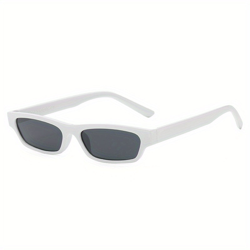 Men's Small Square Frame Sunglasses with Anti-pressure Box