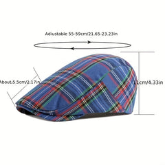 British Beret, Breathable Summer Sun Hat for Men Women