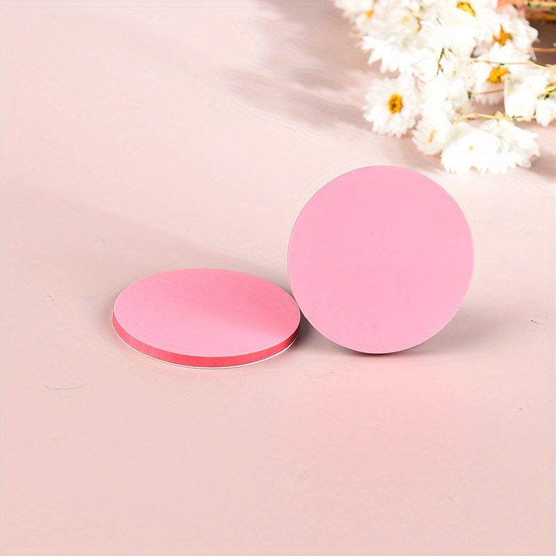 Morandi Round Sticky Notes Multicolor PET Translucent