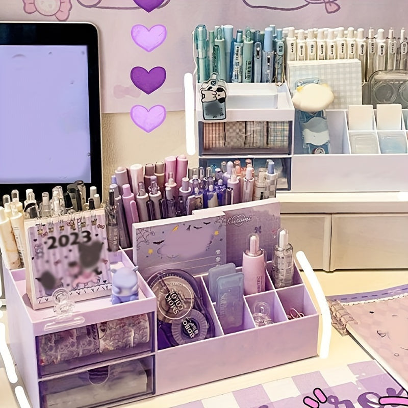 Multifunctional Desktop Stationery Storage Box