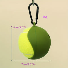 Pet Toy Tennis Ball Holder with 1 Tennis Ball