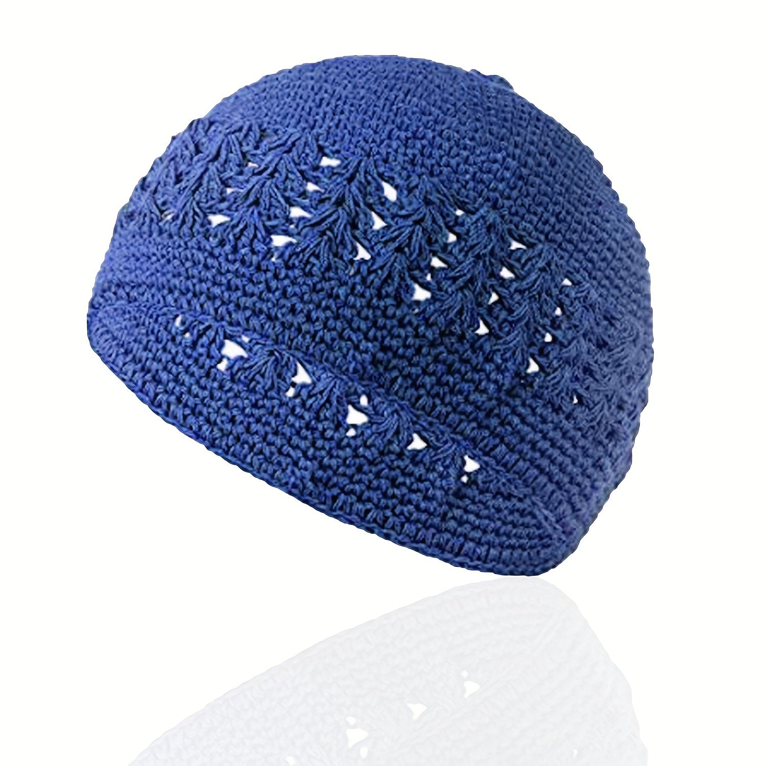 Hip Hop Knitted Beanie Hollow Crochet Beanie Elastic Hat