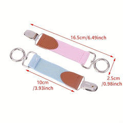 Portable Hat Clip Elastic Cap Clip for Outdoor Travel Sun Hat