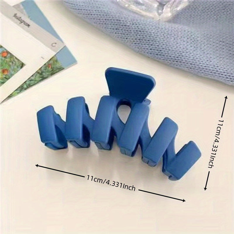 Plastic Hairpin Grab Clip Hair Accessories Decorative Headwear
