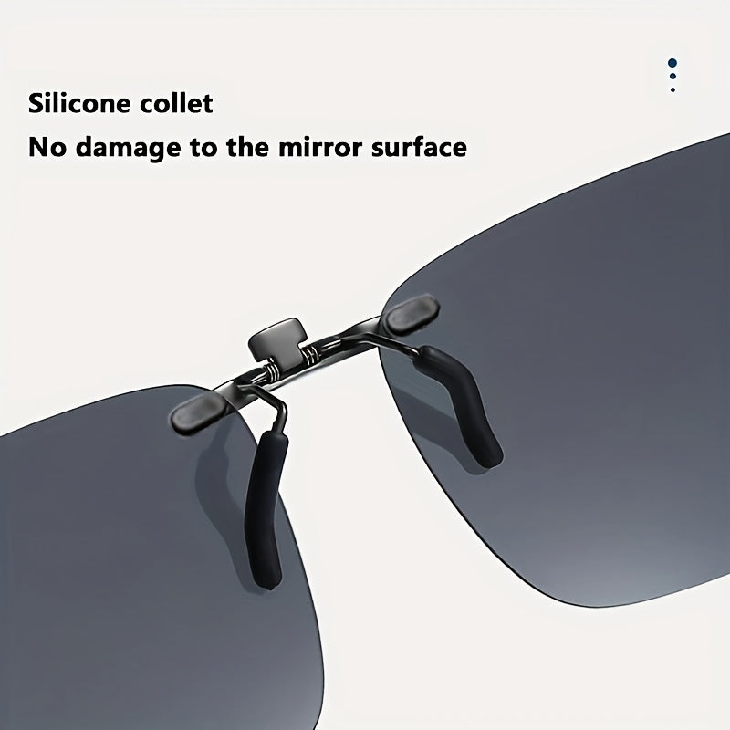 Men's Polarized Sunglasses Clip Lightweight