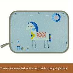 Cartoon Car Seat Sun Shade for Baby/Child - Rear Side Window Curtain Film