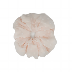 Polka Dot Chiffon Scrunchies Hair Tie Hair Rope Ponytail Holder for Women Girls