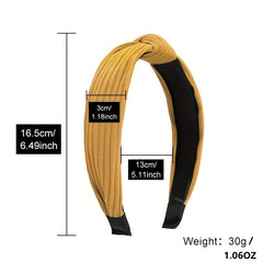 Wide Headband Yoga Hair Band Solid Headbands For Women Girls
