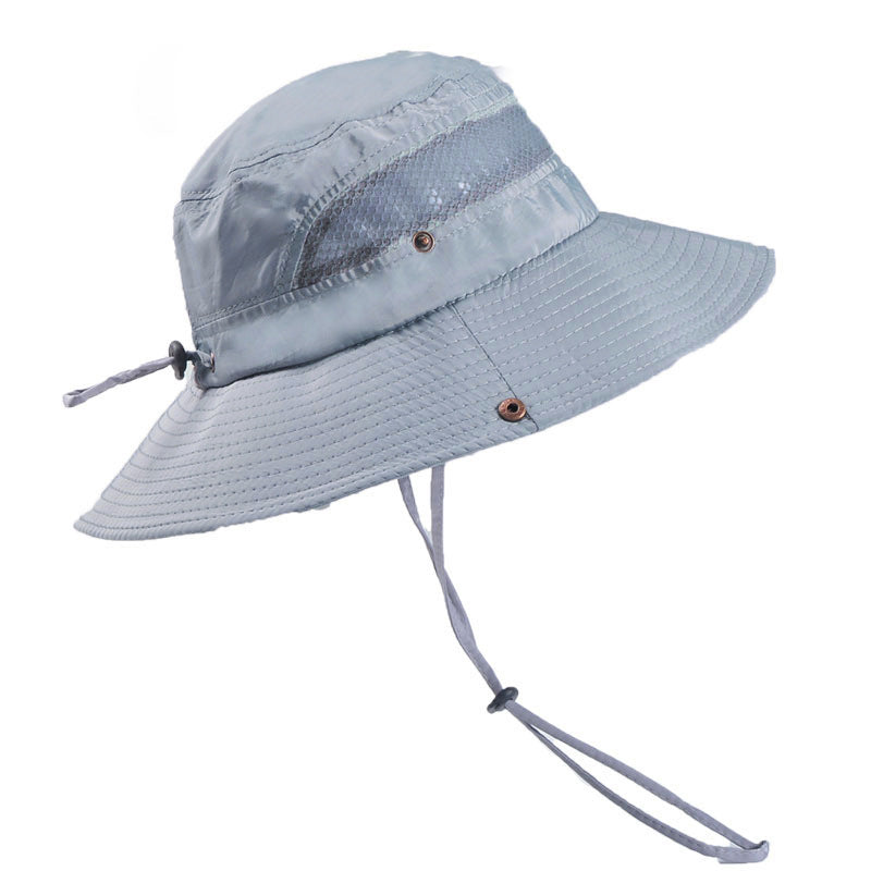 Breathable Head Mesh Hat Fisherman Summer Mountaineering Hat