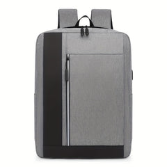 Casual Laptop Backpack USB Charging Port Business Travel Bag