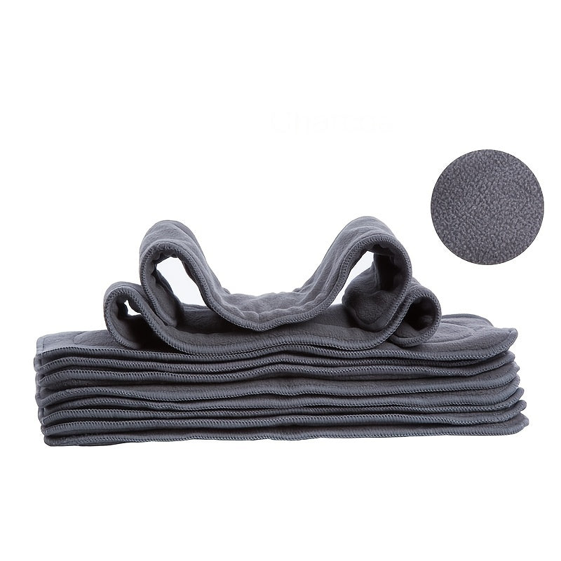 Bamboo Charcoal Baby Diaper 4-Layer Washable & Recyclable Deodorizing Breathable