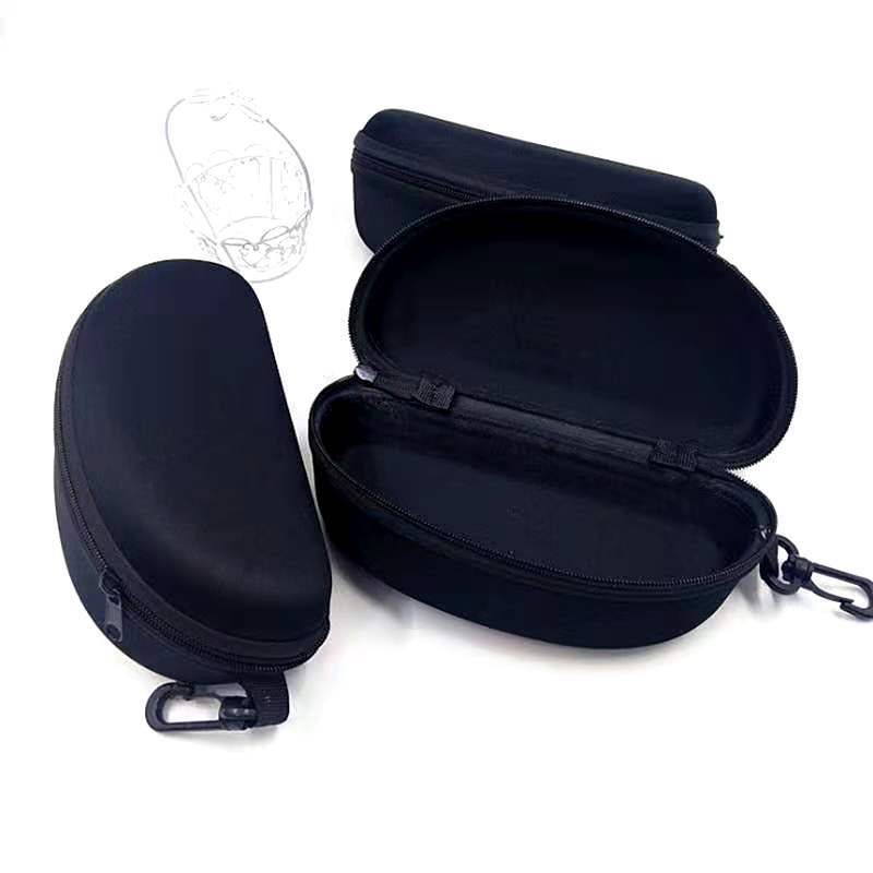 Men's Zipper PEVA Anti-Stress Glasses Case