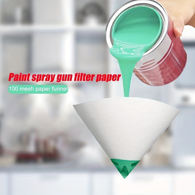 Automotive Paint Filter Funnel Industrial Paint Filter Screen