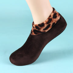 Coral Fleece Non-Slip Socks for Winter Sports