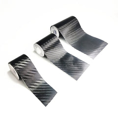 Waterproof 3D Carbon Fiber Roll Window Sticker Trim Cover