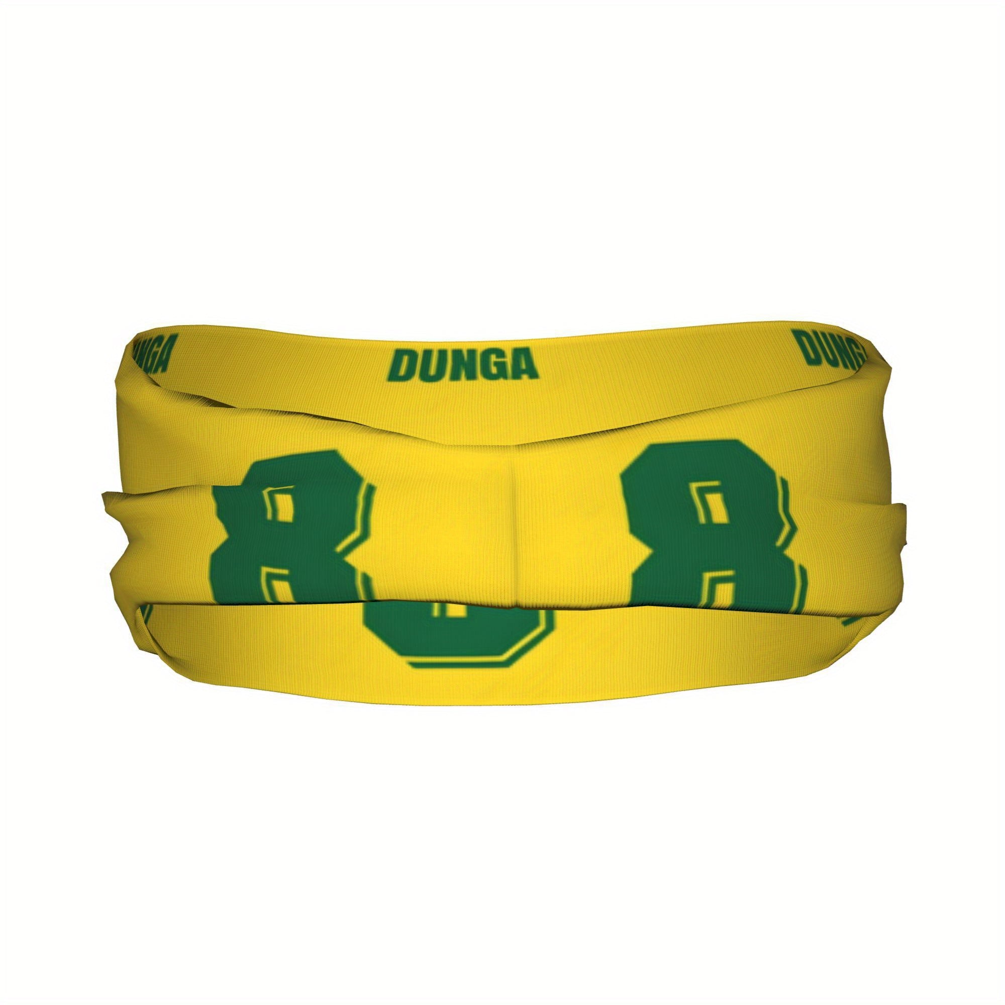 Messi Football #8 Headband & Visor Set - Bright Yellow & Green