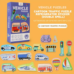 Magnetic Sticker Cognitive Toy Early Education Puzzle