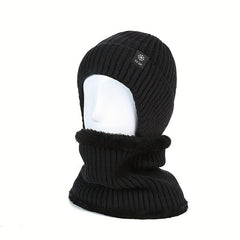 Men's Winter Knitted Hat with Ear Protection