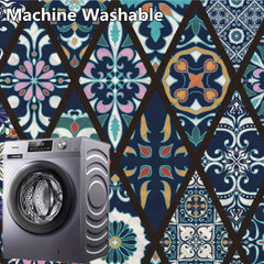 Retro Printed Picnic Mat 210D Oxford Cloth Waterproof Foldable Durable Odor Mat