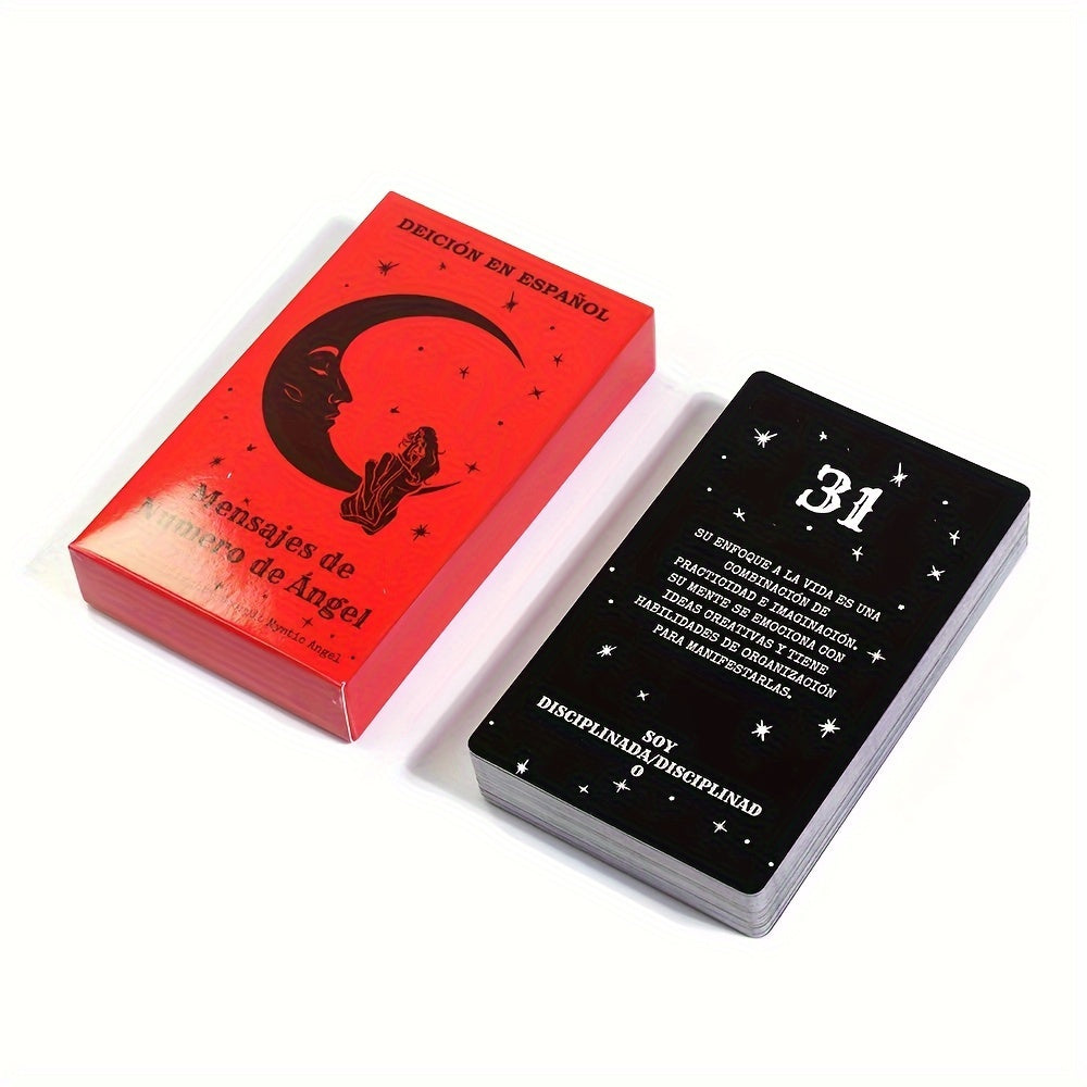 Spanish Angel Number Fun Board Game for Family Gathering