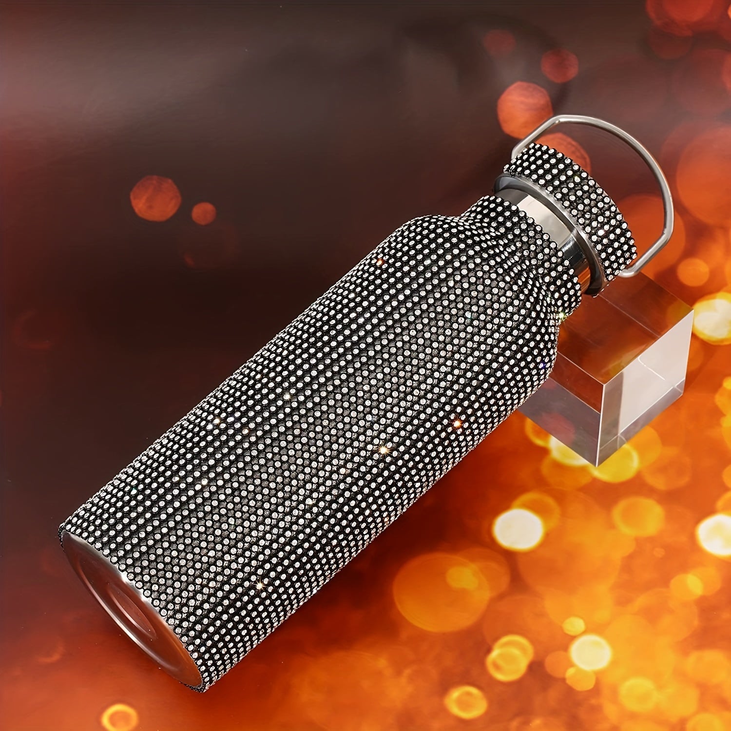 500ml Stainless Steel Vacuum Cup Bling Water Bottle Insulated Thermal Bottle