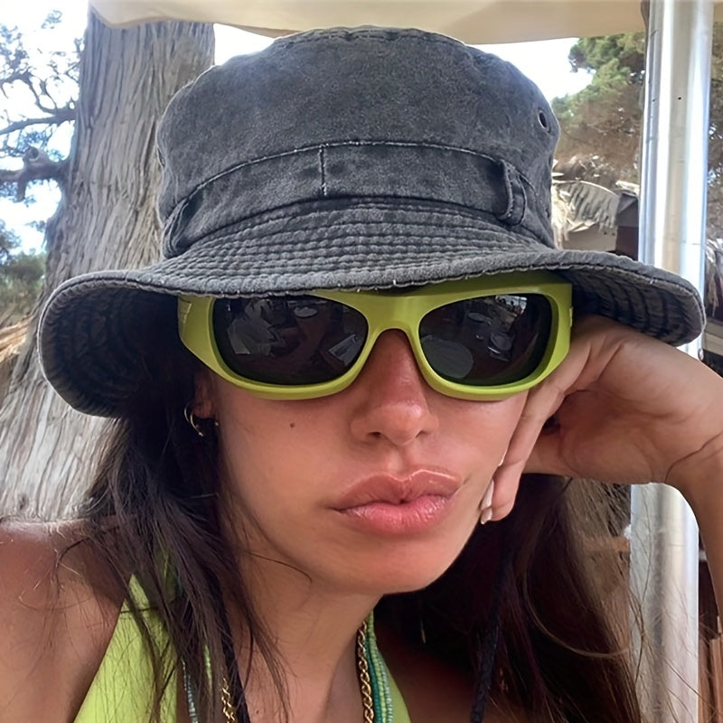 Y2K Wrap Around Sunglasses UV400