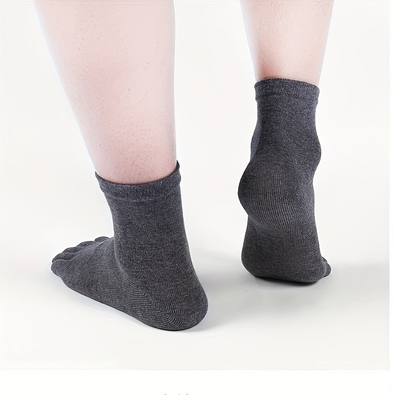 Men's Split Toe Tabi Socks Low Cut Five Toe Novelty