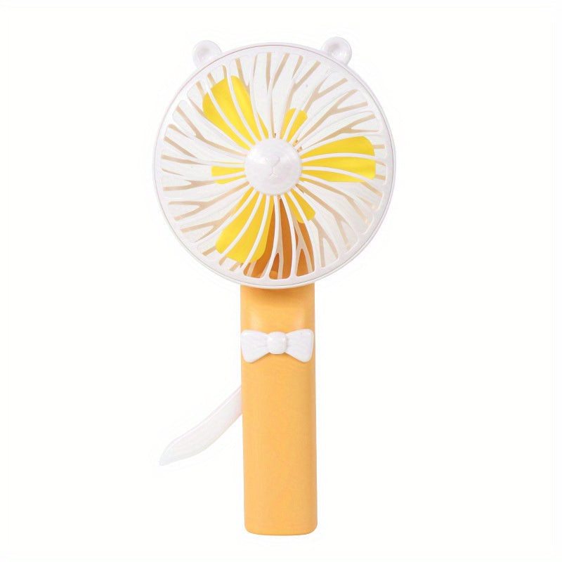 Portable Pocket Fan Mini Fan with Backup Power 6 Gears of Speed Adjustable