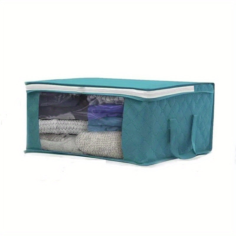 Quilt Bag Zipper Storage Organizer Lightweight Large Capacity Container