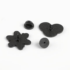 Chemical Molecular Beaker Alloy Oil Dripping Brooch
