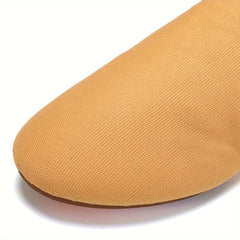 Women's Fabric Closed Toe Dance Shoes Comfortable Non slip Jazz Dancing