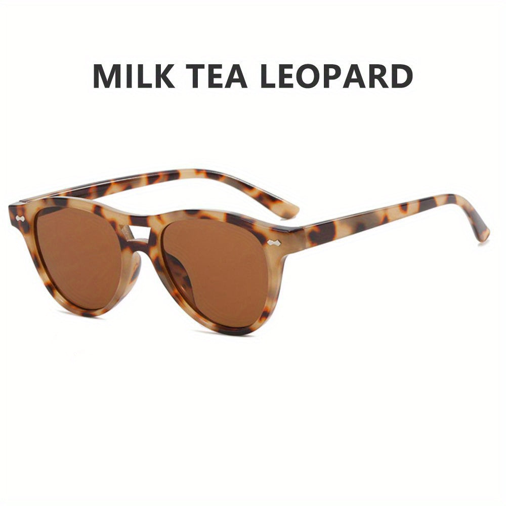 Rivet Decor Sunglasses UV400 for Beach Driving