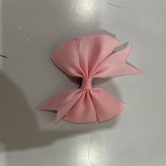 Colorful Solid Bow Hair Clip Non Slip Strong Hold Hair Accessories